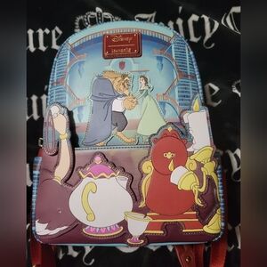 Loungefly Disney Beauty and the Beast Library Scene Loungefly Read Description